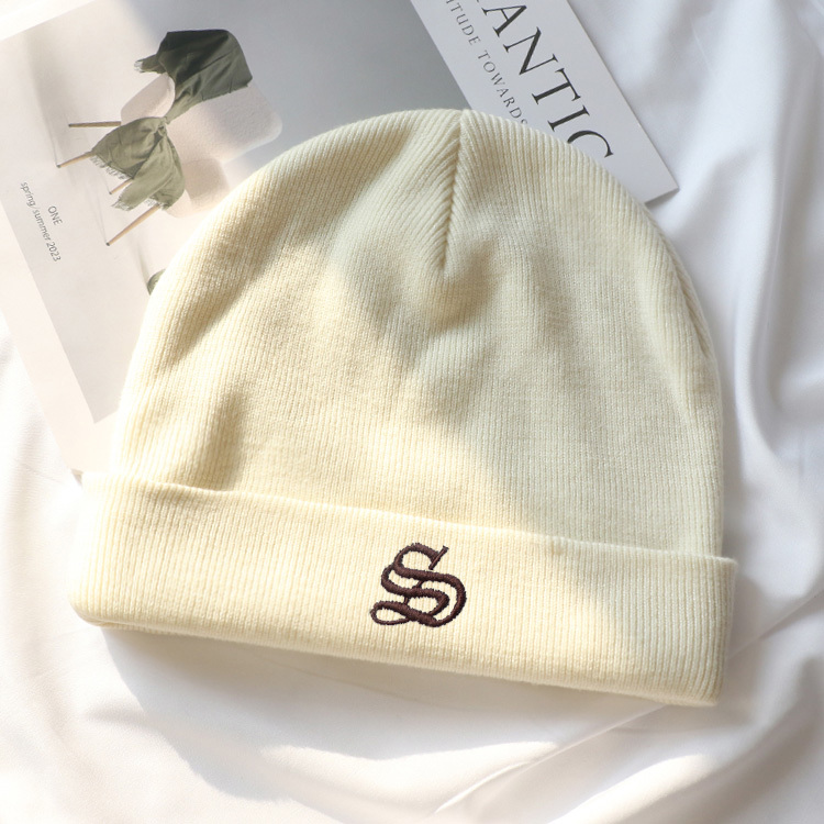 Kaschmir-Merino-Mütze, warm, unisex