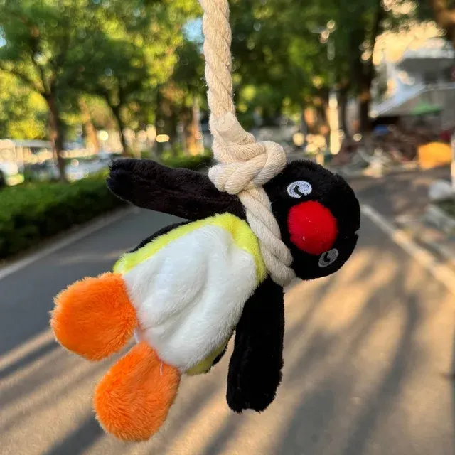 Plüsch-Pinguin Schlüsselanhänger Rucksack-Anhänger 2