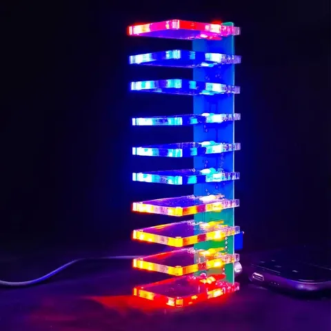 DIY-LED-Musik-Spektrum-Bausatz