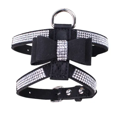 Hundebrustgeschirr mit Strass