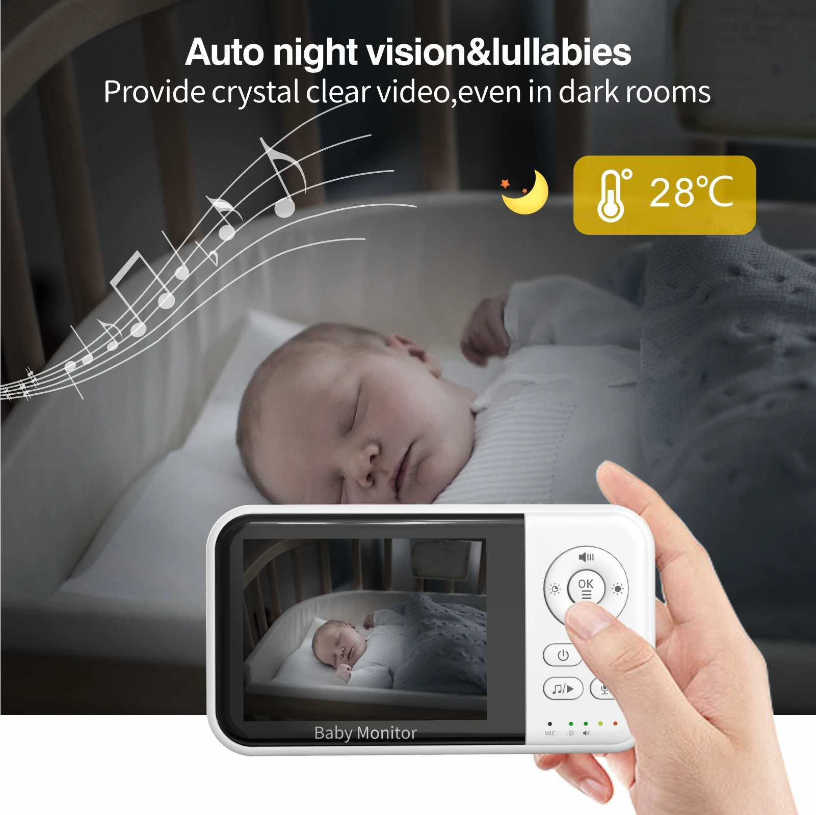 Babyphone mit Kamera 3