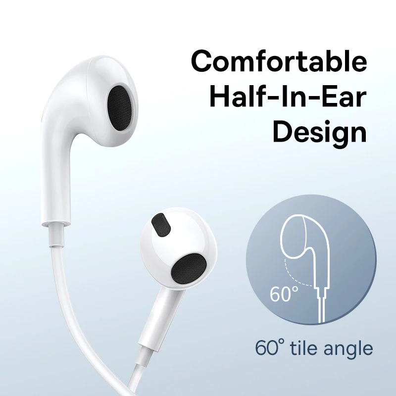 Kabelgebundener Typ-C In-Ear-Kopfhörer mit Mikrofon 2