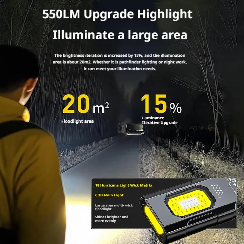 550-Lumen-EDC-Taschenlampe mit USB-C 4