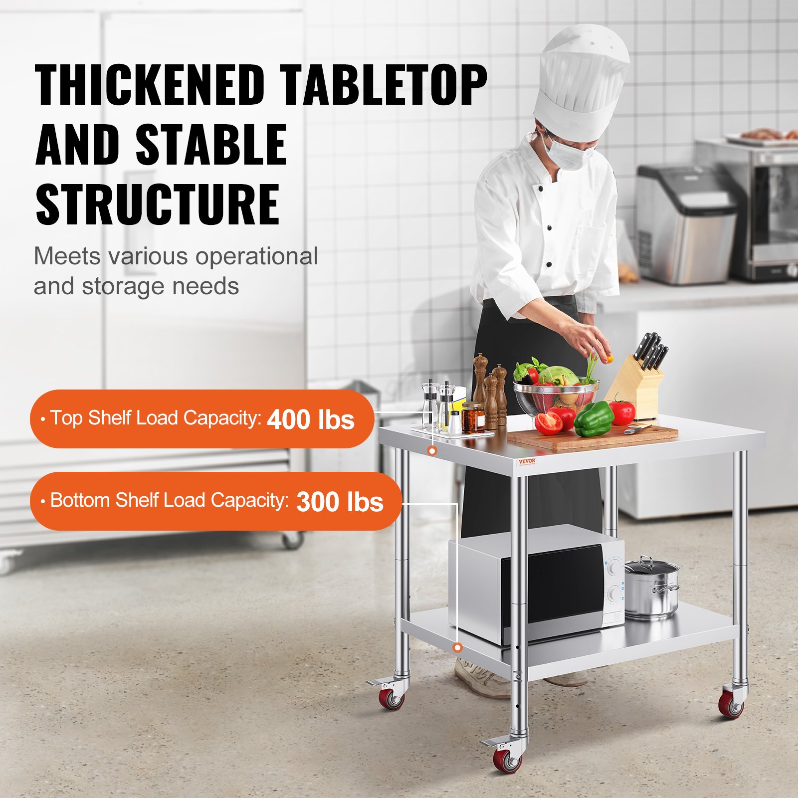 Gastro-Arbeitstisch 2