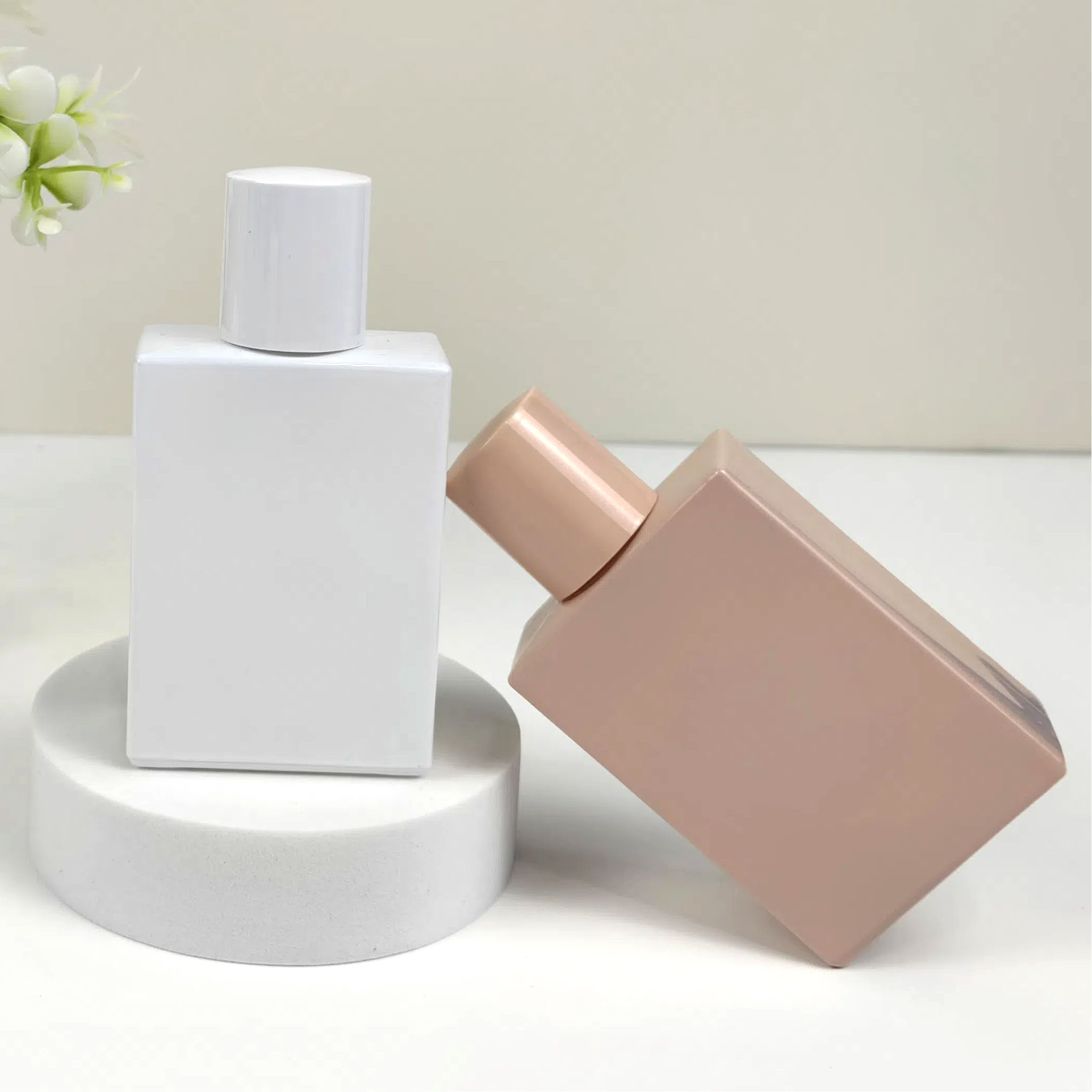 Quadratische Parfümflasche mit Box, 30-100 ml 3
