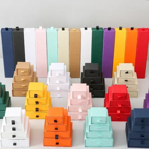 Schiebe Schmuckbox Papier
