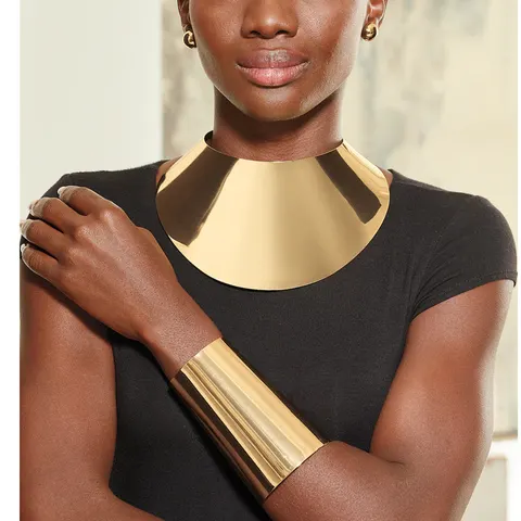 Metall-Choker-Kette