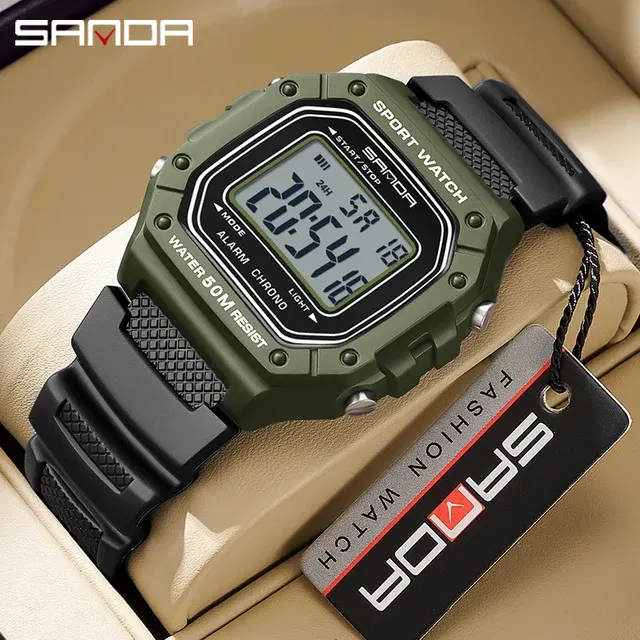 Wasserdichte Militär-Digitaluhr für Herren 2