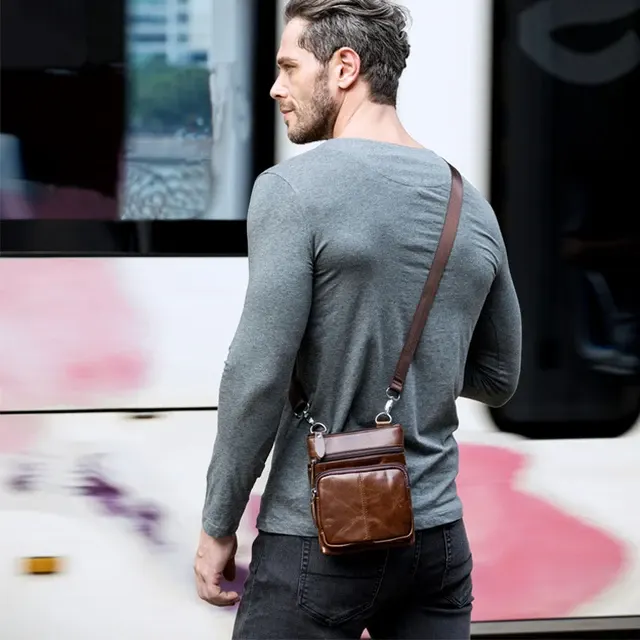 Ledertasche Umhängetasche 4