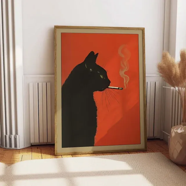 Vintage-Katzenposter 3