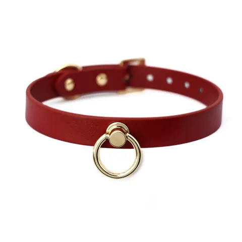 Lederhalsband