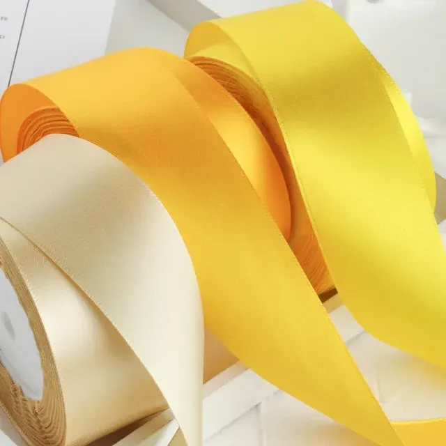 Satinbänder 40 mm, 25 Yards Rolle 4