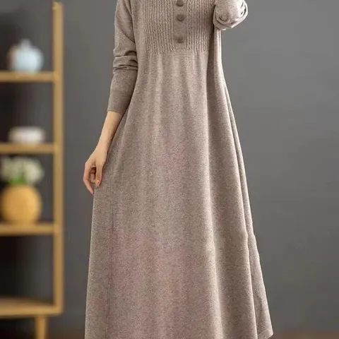 Strickkleid aus Wolle