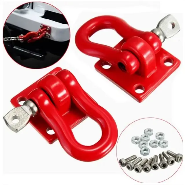 Abschlepphaken-Upgrade aus Metall für Crawler 4