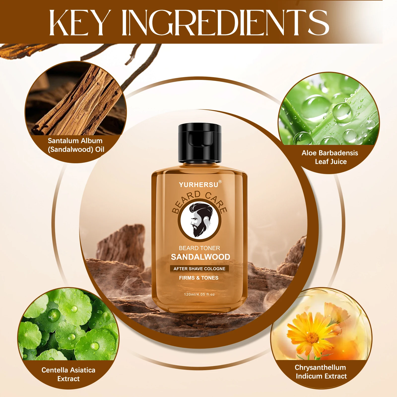 Herren-Aftershave mit Centella Asiatica 4