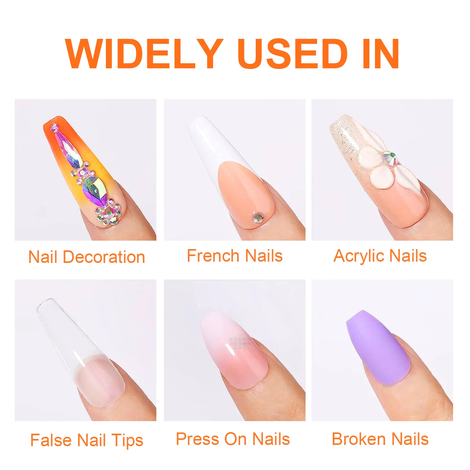 Nagelkleber für Aufdrücknägel