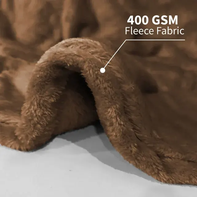 Fleece-Plüschdecke 2