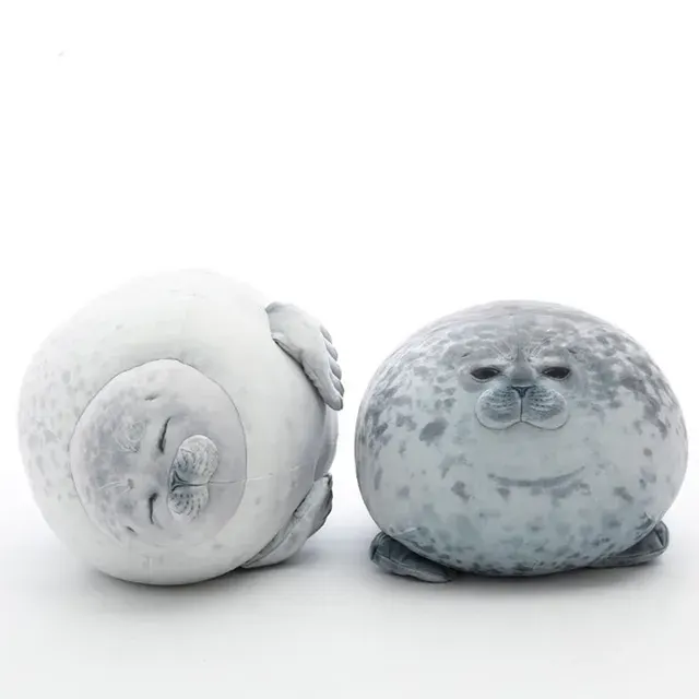 Seelöwen-Kissen Chubby 3D Plüsch Wurfkissen 1