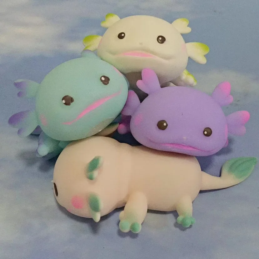Axolotl-Squeeze-Ball gegen Stress 2