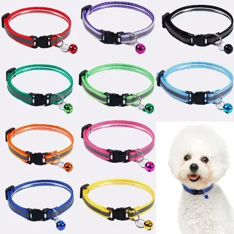 Haustier-Halsband mit Glocke