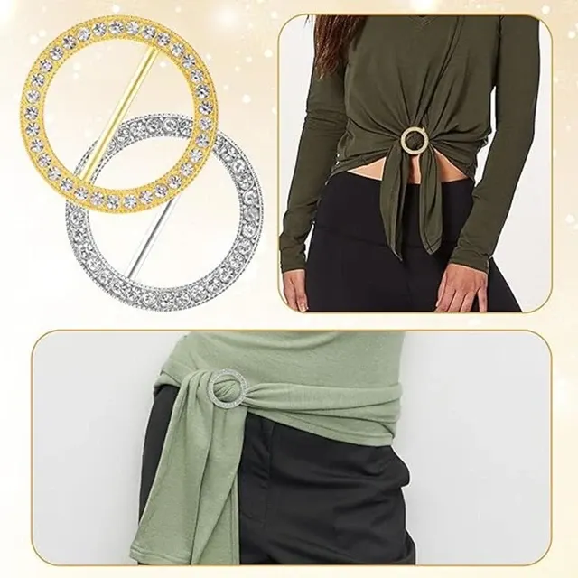 Strass-Hemdclips 4