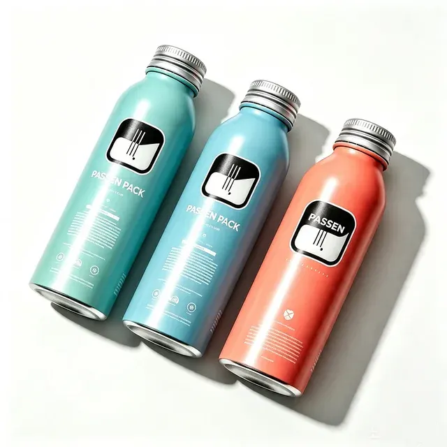 Leichte Aluminium-Trinkflasche für Fitness, 50–1000 ml 3