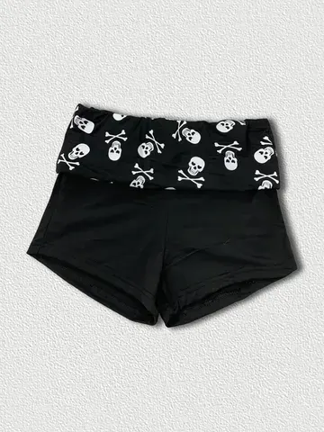 Totenkopf-Booty-Shorts
