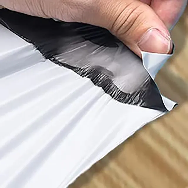 Selbstklebende Poly-Versandtaschen, wasserdicht, reißfest, 10 Stück 2
