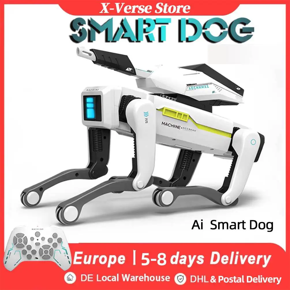 Interaktiver Roboterhund