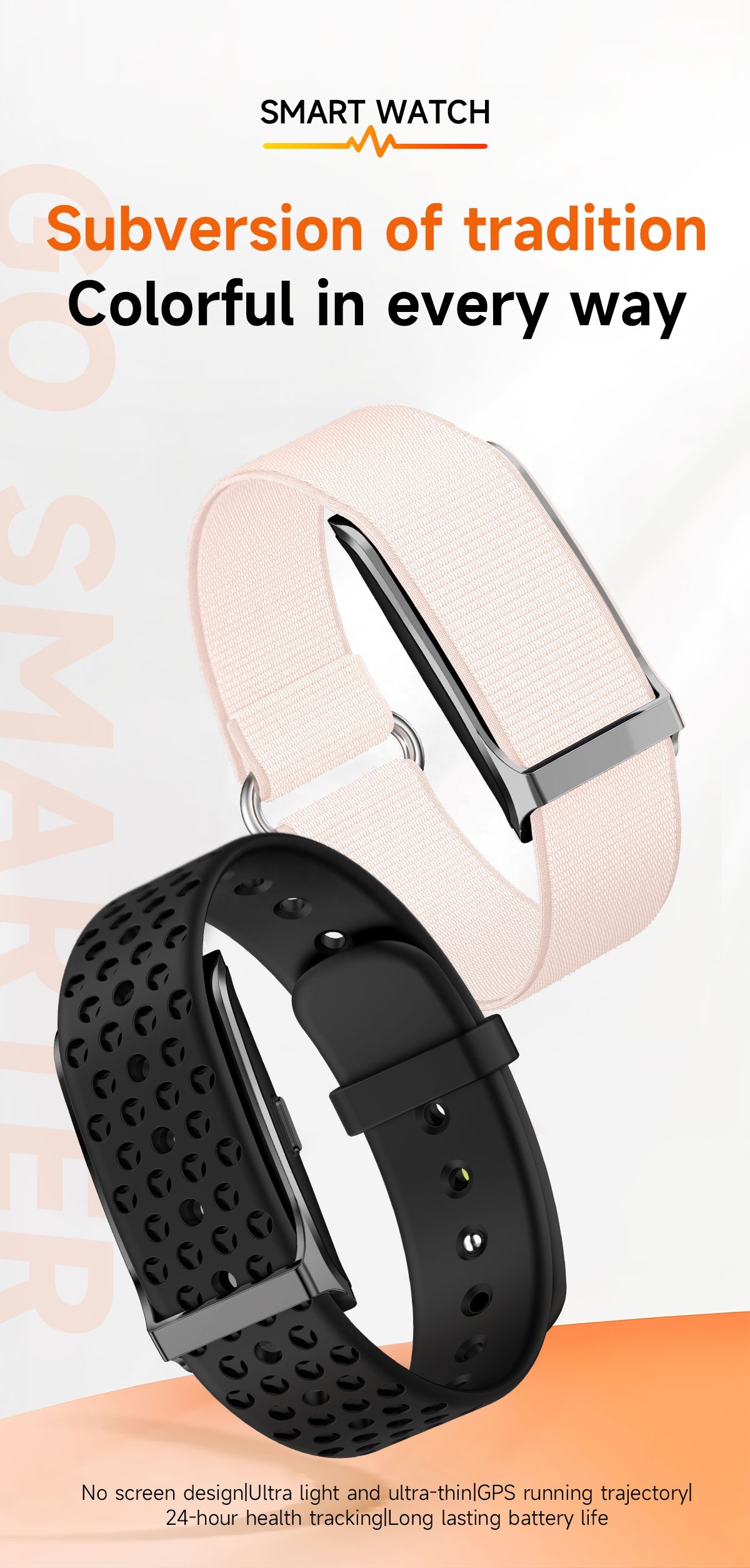 IP68 Sport-Aktivitätstracker Smartband mit Herzfrequenz 4