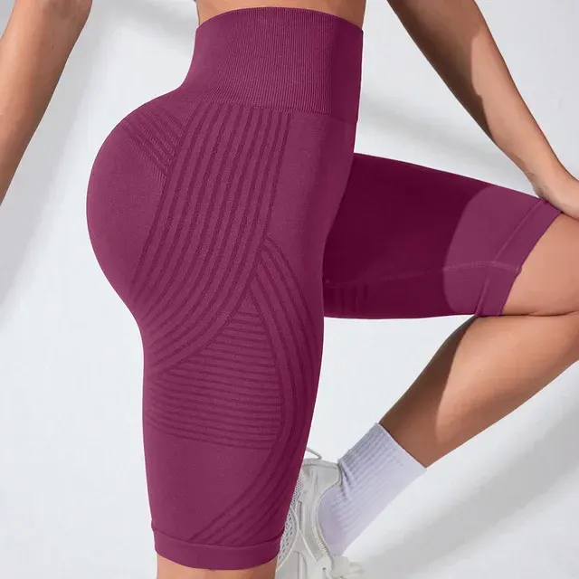 Elastische atmungsaktive Damen Sport-Shorts 4