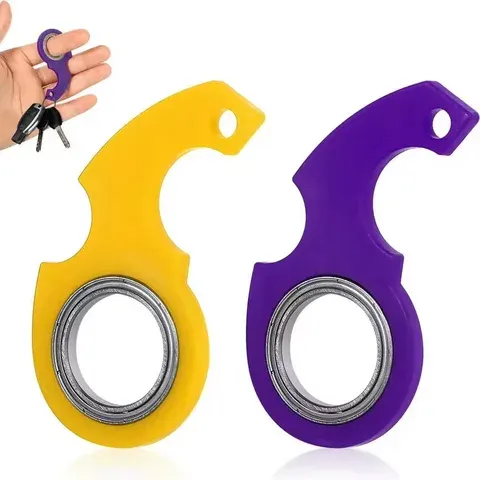Fidget-Spinner-Schlüsselanhänger aus Metall
