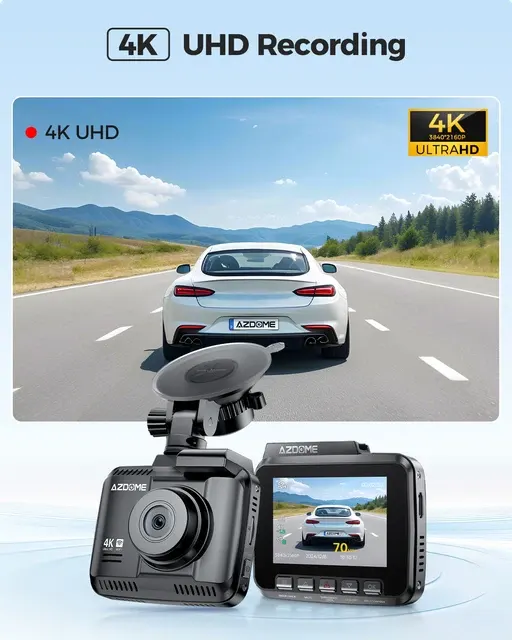 4K Dashcam mit GPS, WLAN und Nachtsicht 2