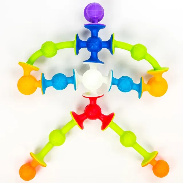 Saugnapf-Dart-Set mit weichen Pfeilen 4