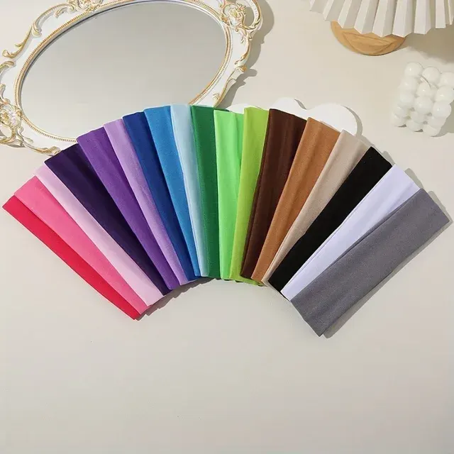 Elastisches Damen-Stirnband für Yoga und Sport 2