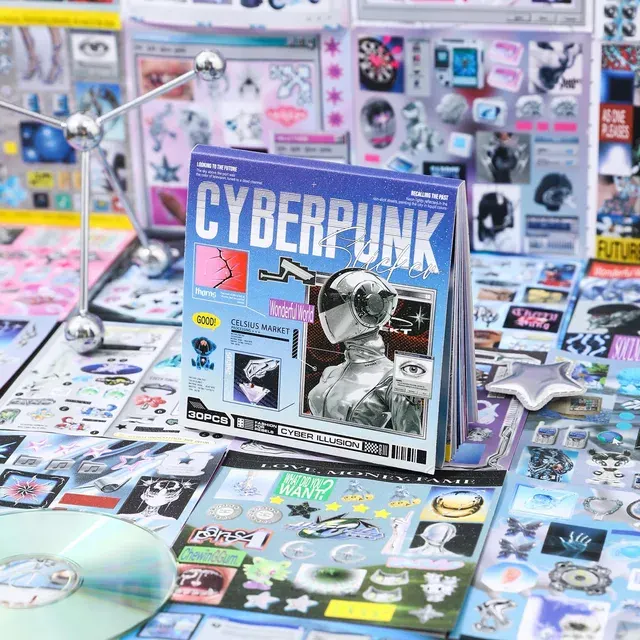 Dekorative Sticker-Buch 2