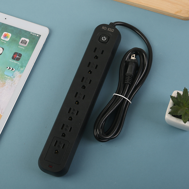 Steckdosenleiste 7-fach mit USB-C und USB 3