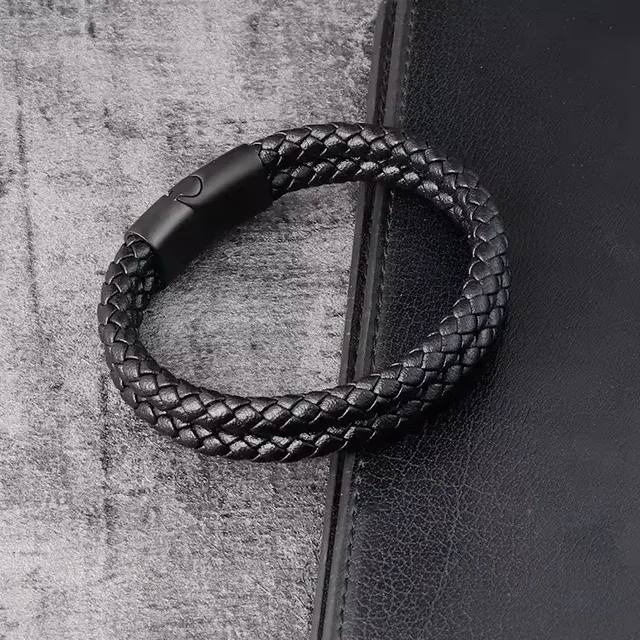 Geflochtenes Lederarmband 3