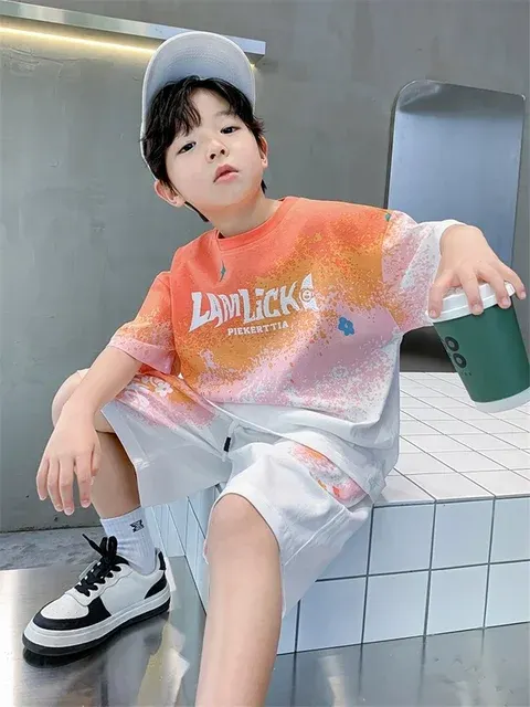 Kinder-T-Shirt-Shorts-Set 4