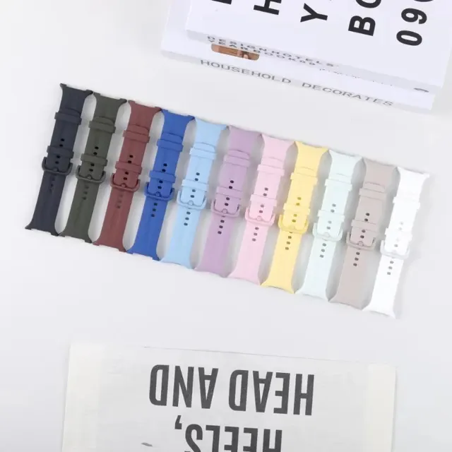 Silikon-Ersatzarmband für 40-46 mm Smartwatch 4