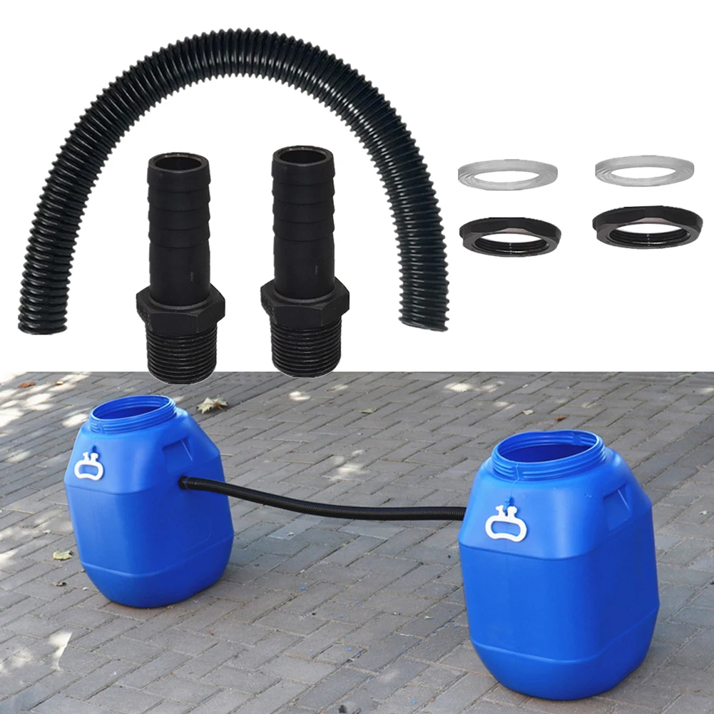 25-mm-Regenfass-Verbindungsset aus Kunststoff 2