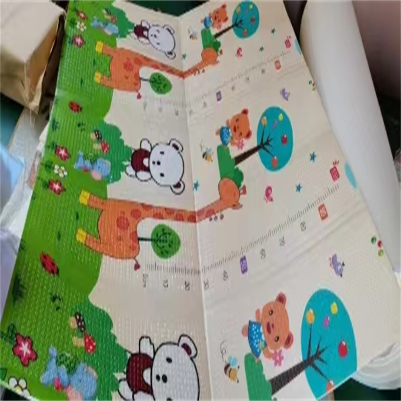 Faltbare Baby-Spielmatte Grau XPE 2