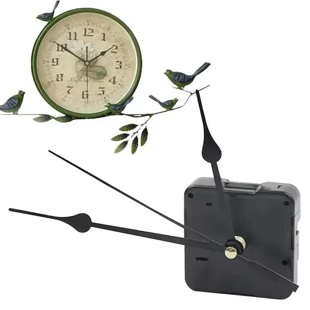 Lautlose DIY-Wanduhr mit Bewegungswerk 3