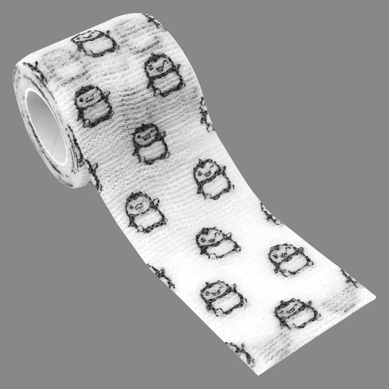 Selbstklebende Tier-Muster Elastikbandage, 4,5 m 3