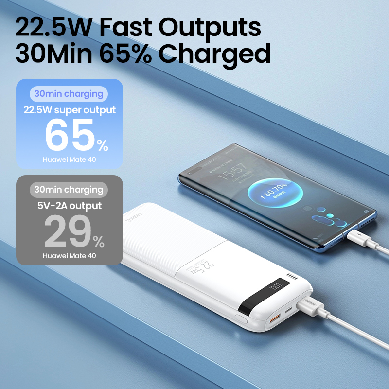 Powerbank 20000 mAh mit Schnellladung 4
