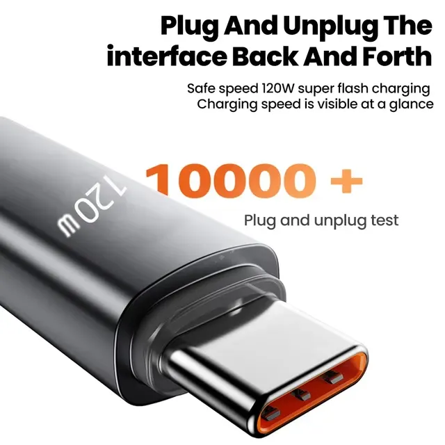 Typ-C-Autoladegerät 120 W 3