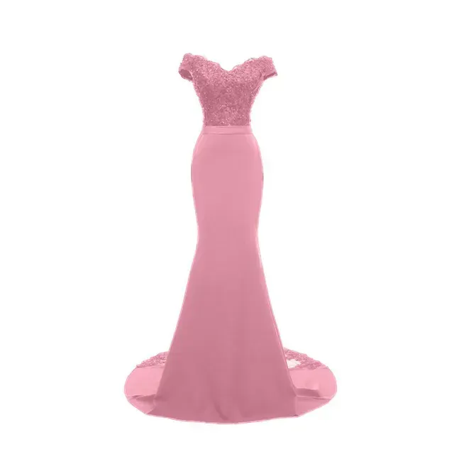 Satin-Meerjungfrau-Abendkleid 2