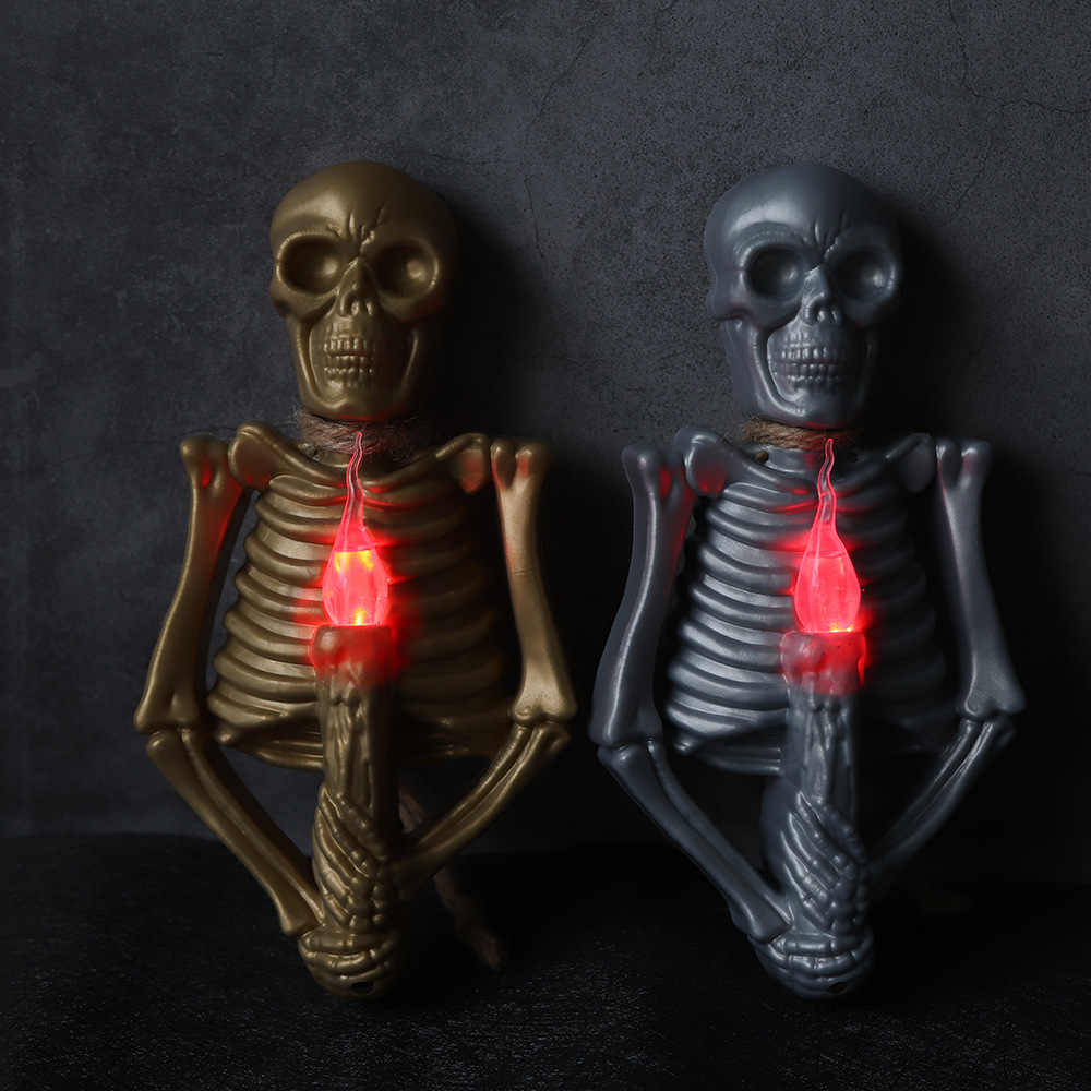 Halloween Totenkopf-Lampe