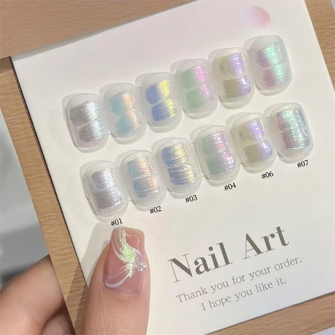 9-Farben Patting-Gel mit Farbverlauf 4