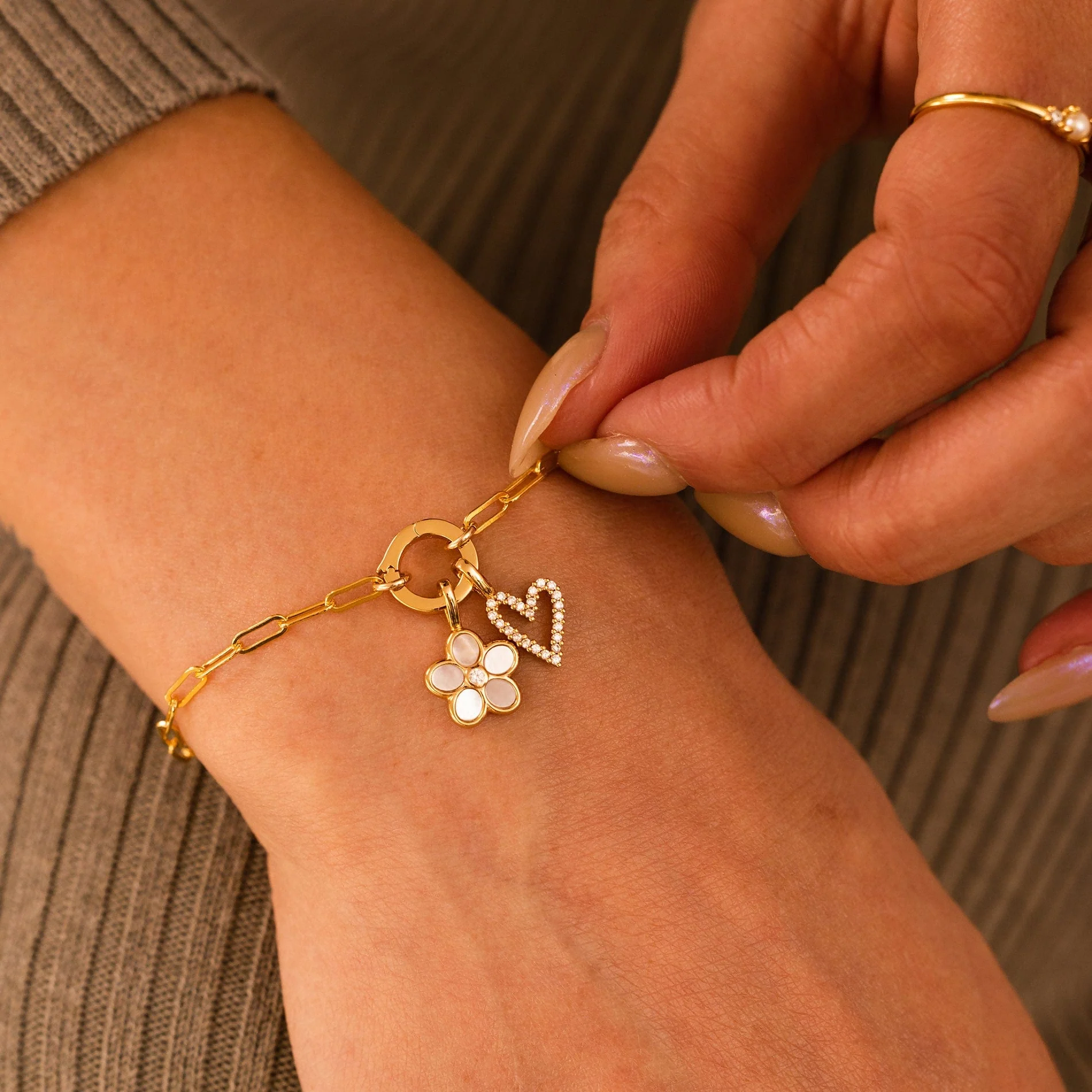 PVD-Gold-Charms aus Edelstahl zum Basteln 4